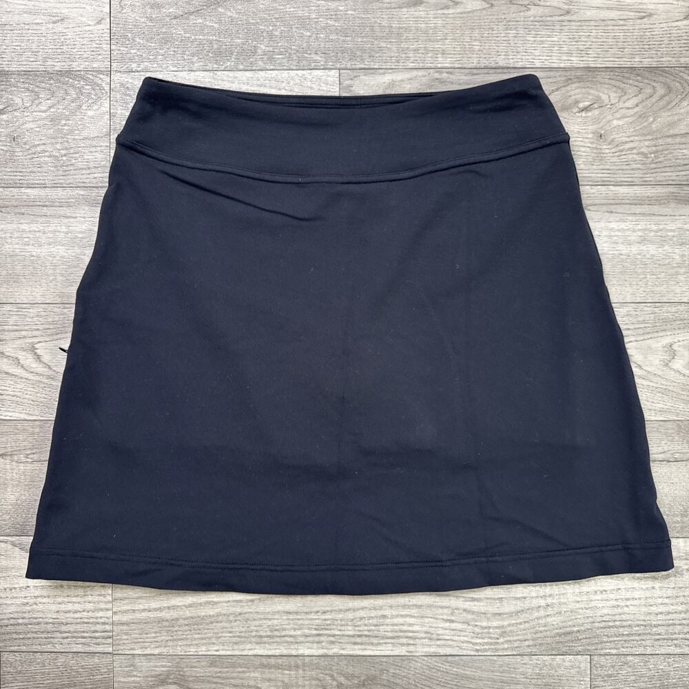 Athleta Sweet Sport Skort A-Line Pull On Golf Tennis Black sz XS